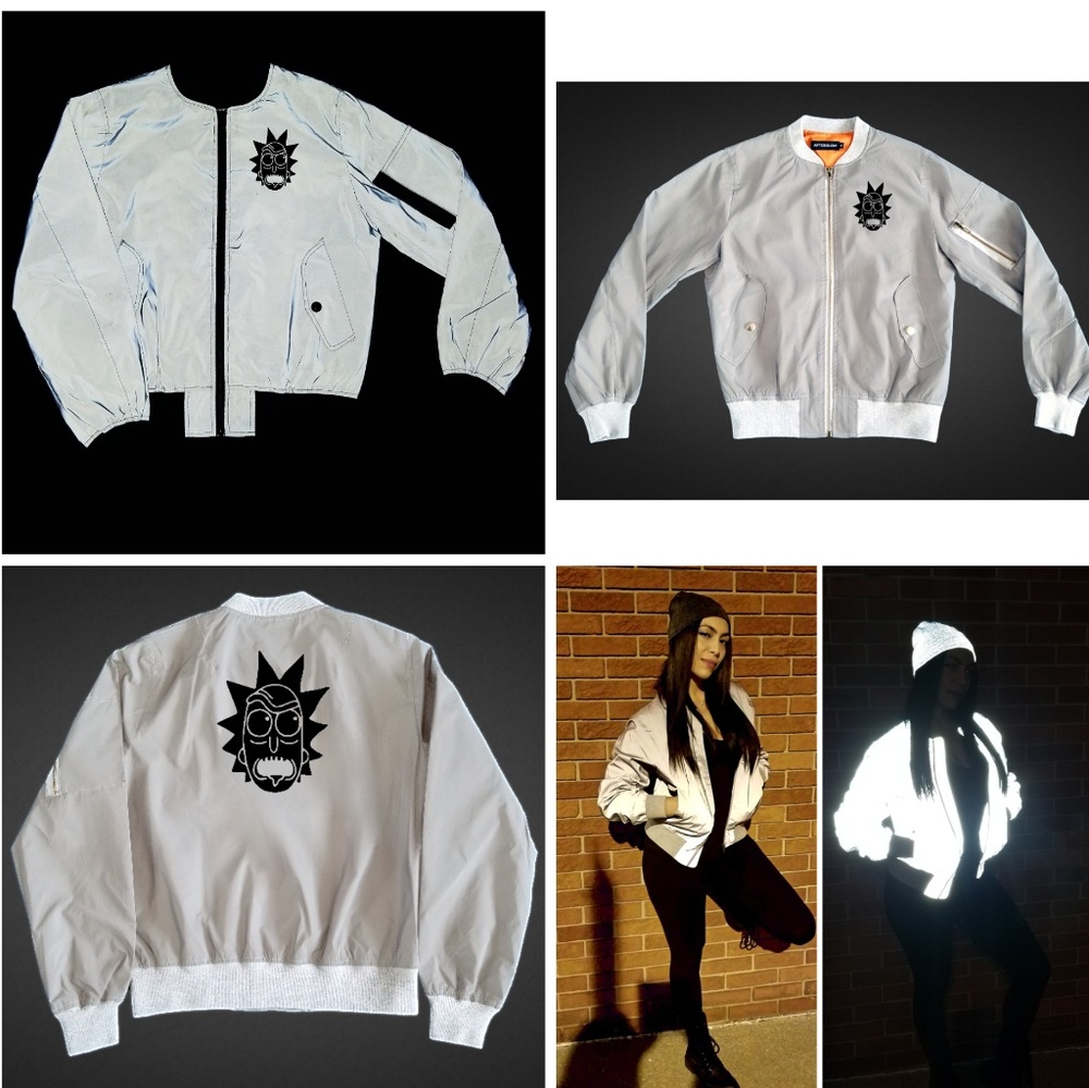 Rick and Morty Reflective Jacket